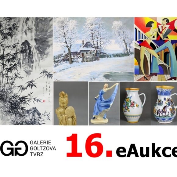 16. e Aukce Galerie Goltzova tvrz