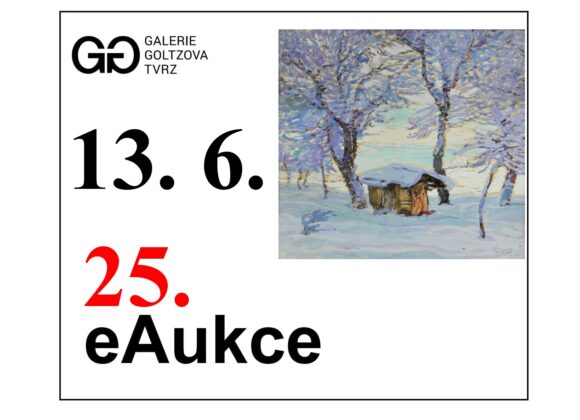 25. eAukce Galerie Goltzova tvrz