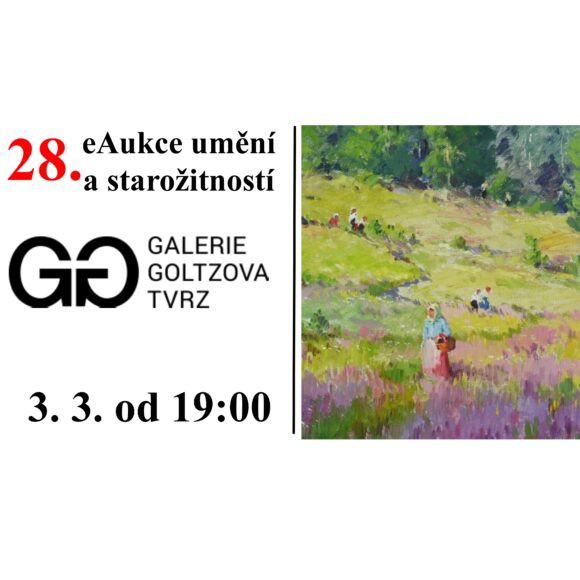 28. eAukce Galerie Goltzova tvrz 3.března 2024